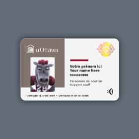 uOttawa employee card