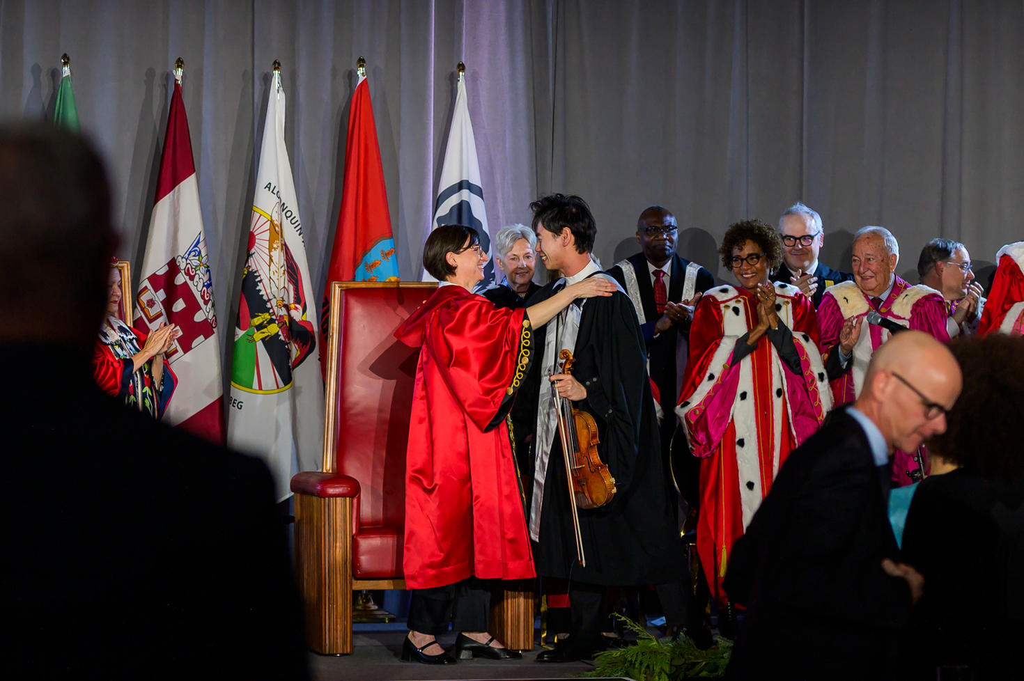 Marie-Eve Sylvestre with Timothy Chooi