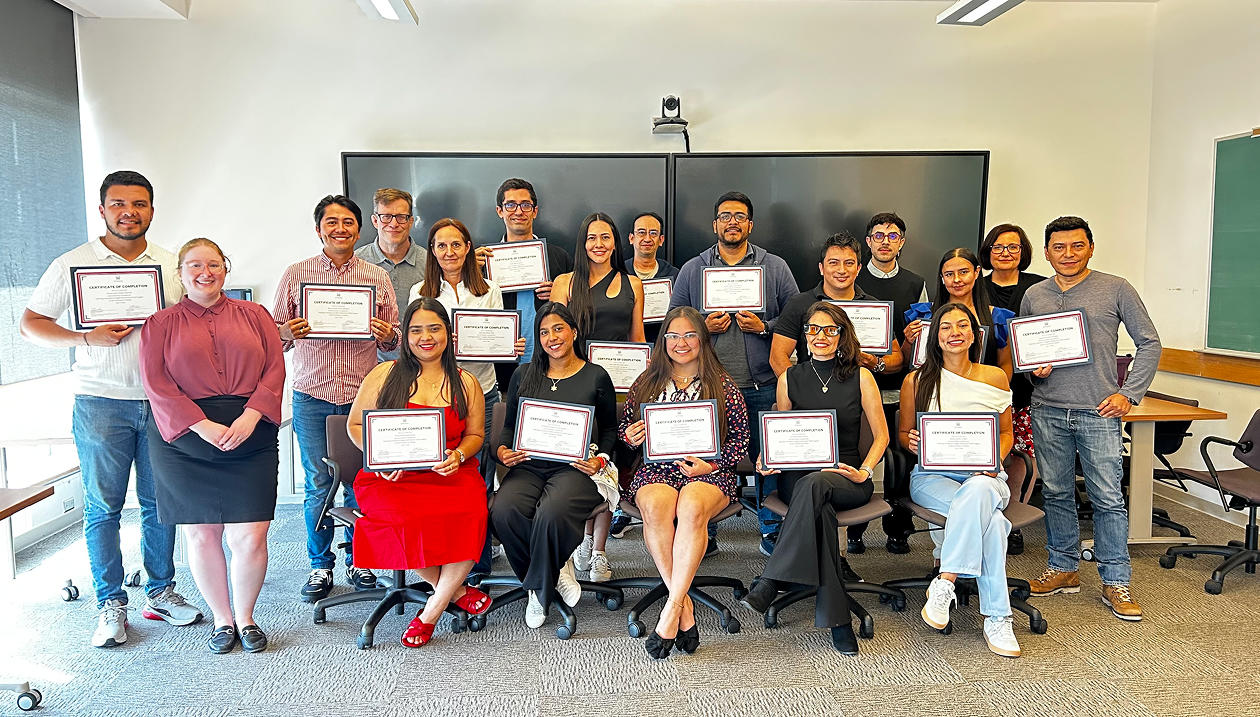 Students from the TIER program