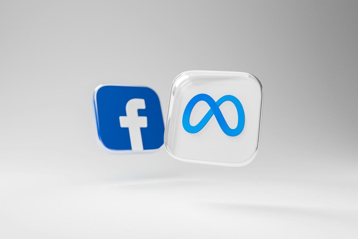 Icons representing Facebook and Meta