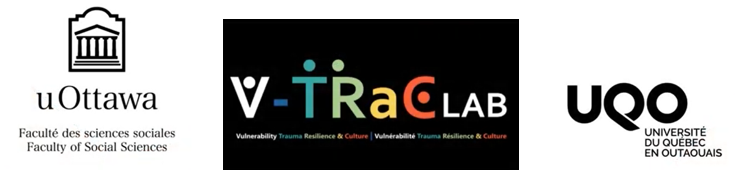 Logos of uOttawa's FSS and V-TRaac and UQO