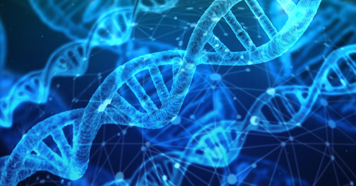 Image of DNA strand.