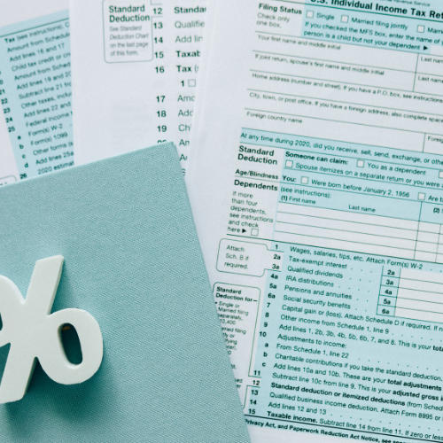 picture of taxation sheets