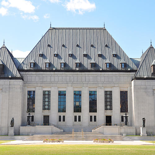 photo de la Cour suprême du Canada
