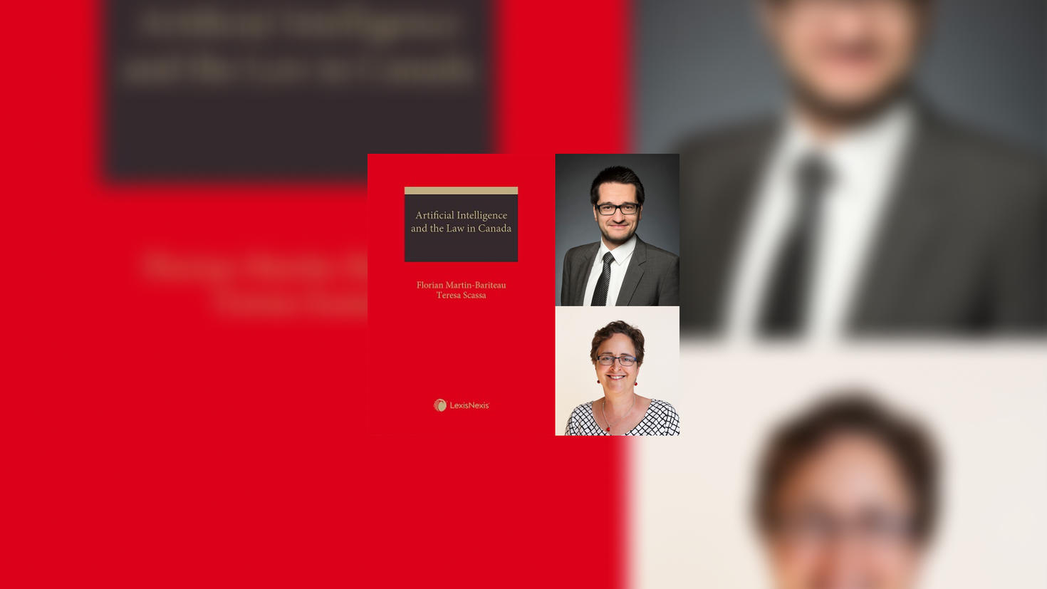 Professors Florian Martin-Bariteau and Teresa Scassa publish new book