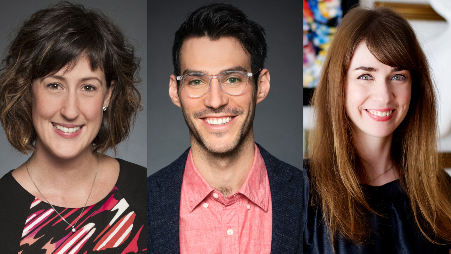 Audrey Ferron Parayre, Terry Skolnik et Mariève Lacroix