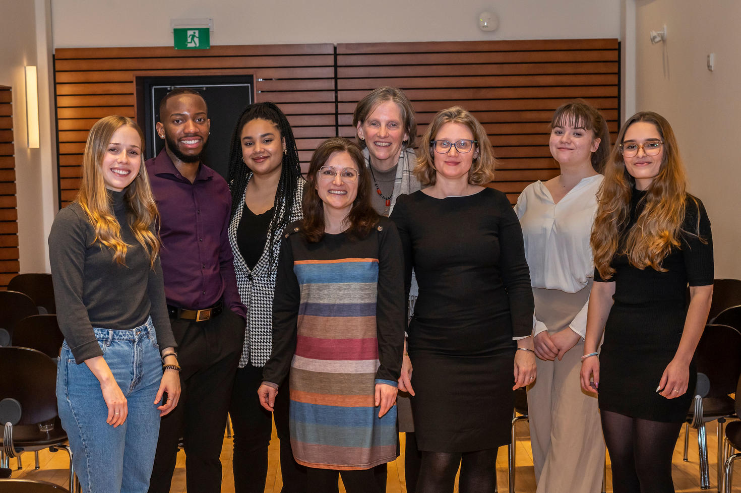 Stagiaires et professeures du CISDO