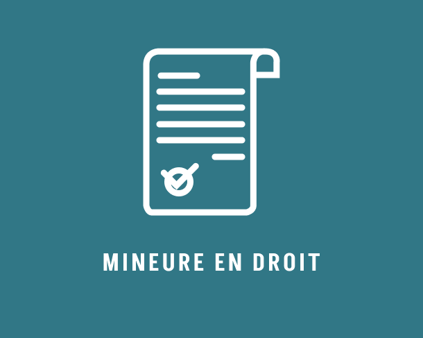 Mineure en droit