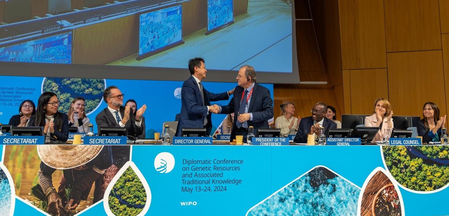 Photo de la conférence diplomatique