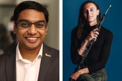 Alexander Parsan et Dylan Pinette