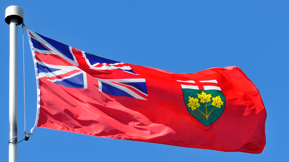 Ontario Flag
