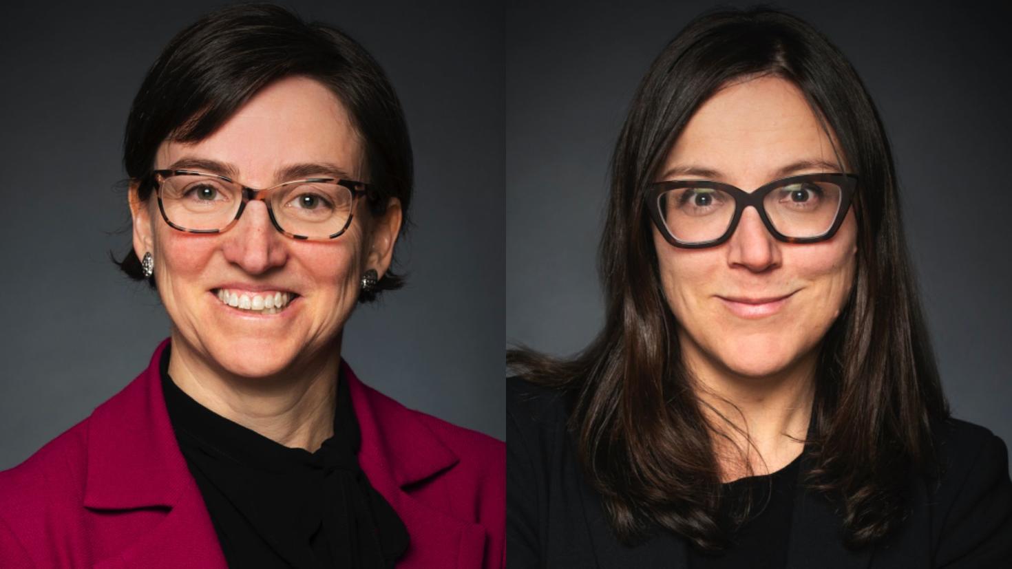 Marie-Eve Sylvestre et Sophie Thériault