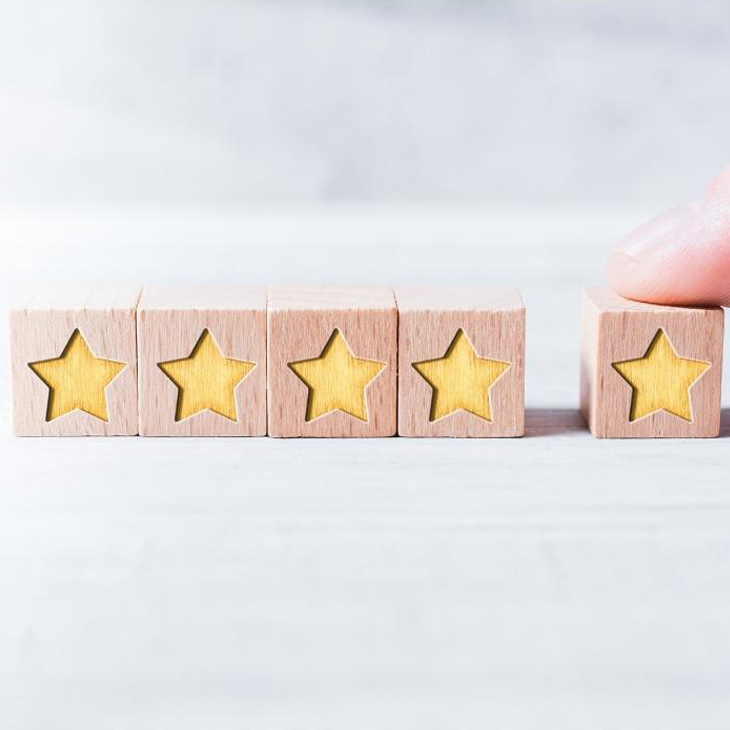 rating stars blocs