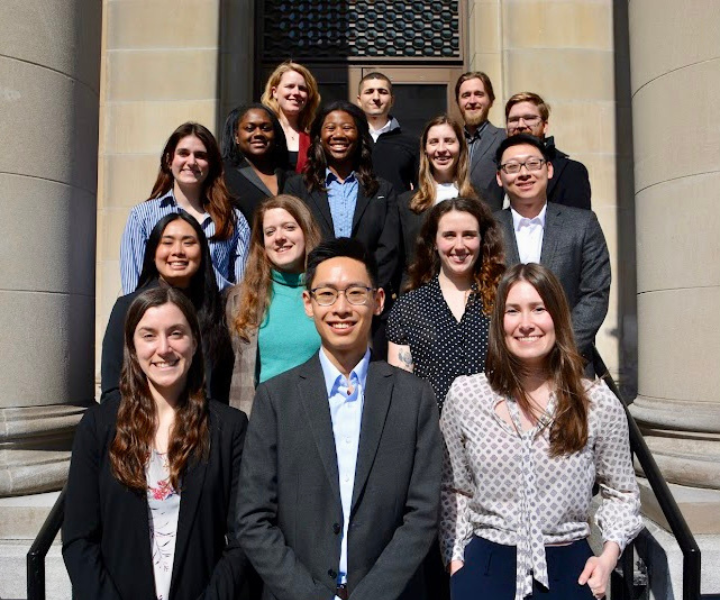 Emily Hogue and the 2023/24 OLR Executive