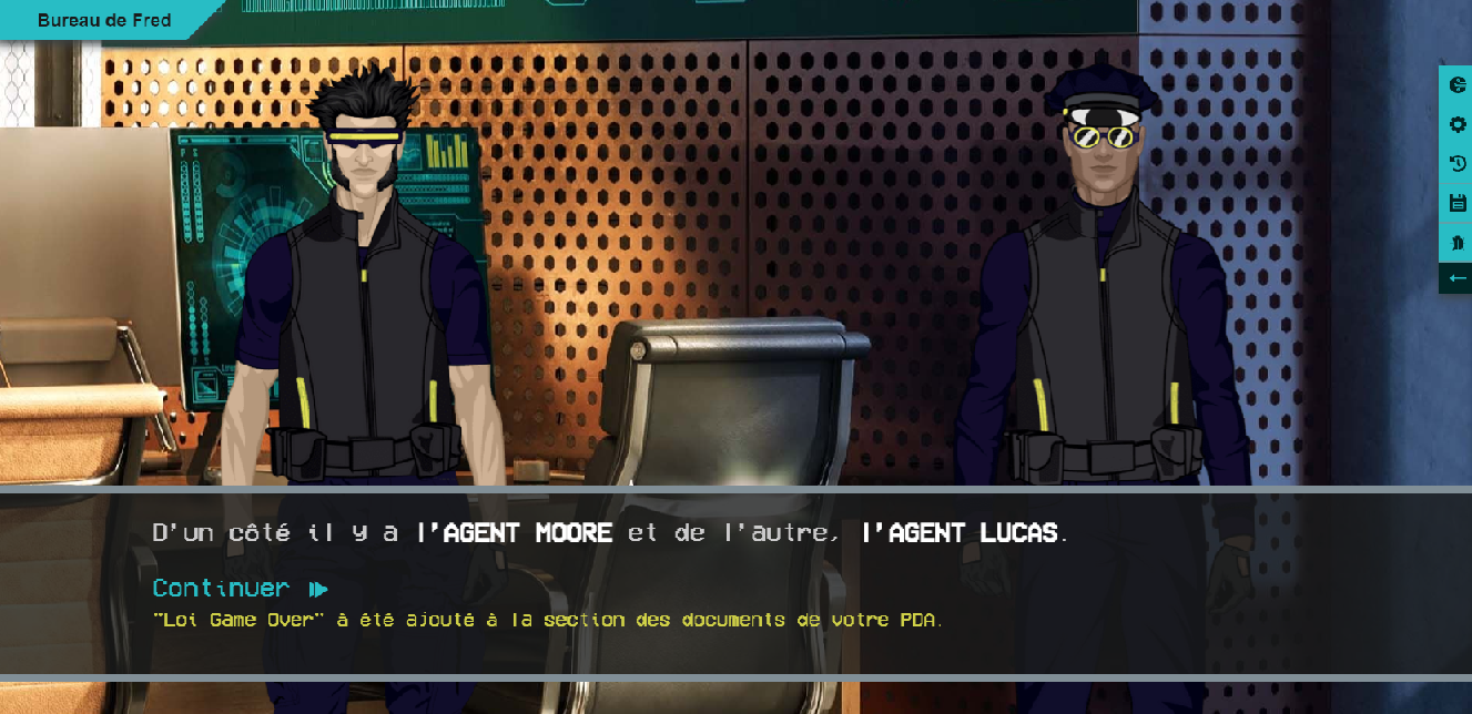 Screenshot of video game