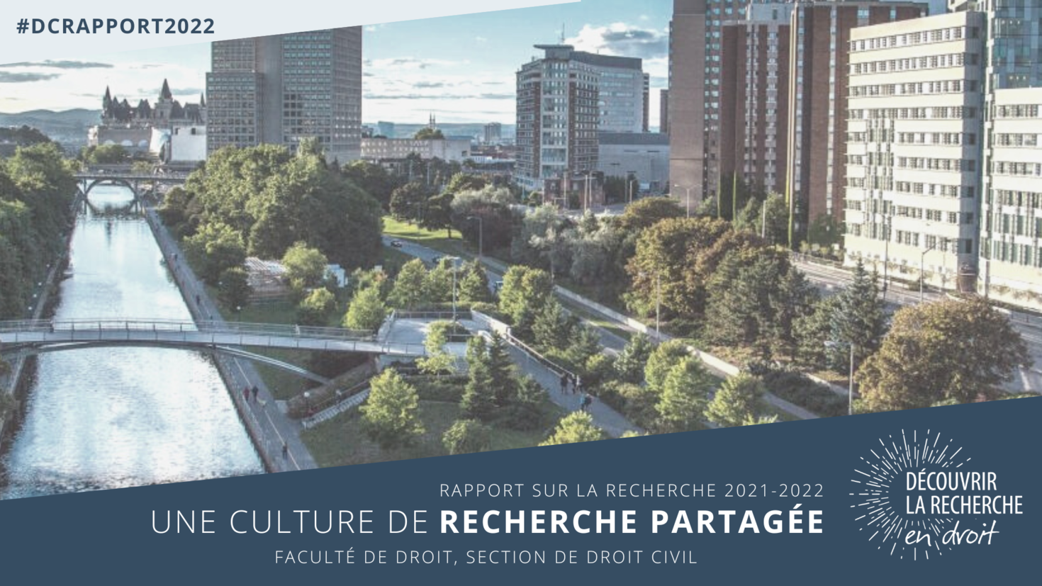 Page couverture du rapport 2021-2022