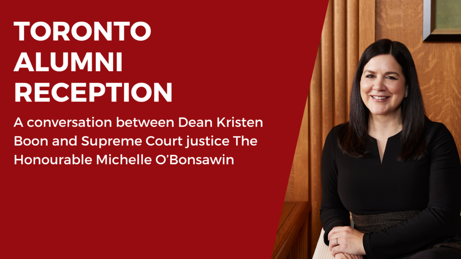 Toronto Alumni Reception - October 26