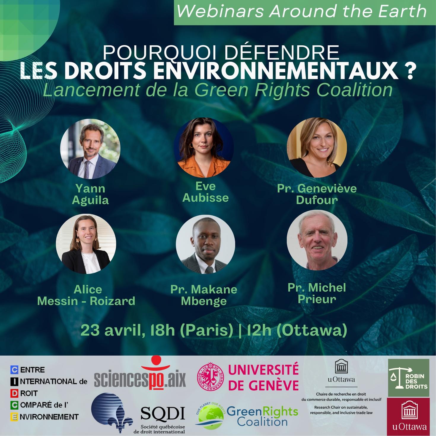 Conférence Défendre les droits environnementaux