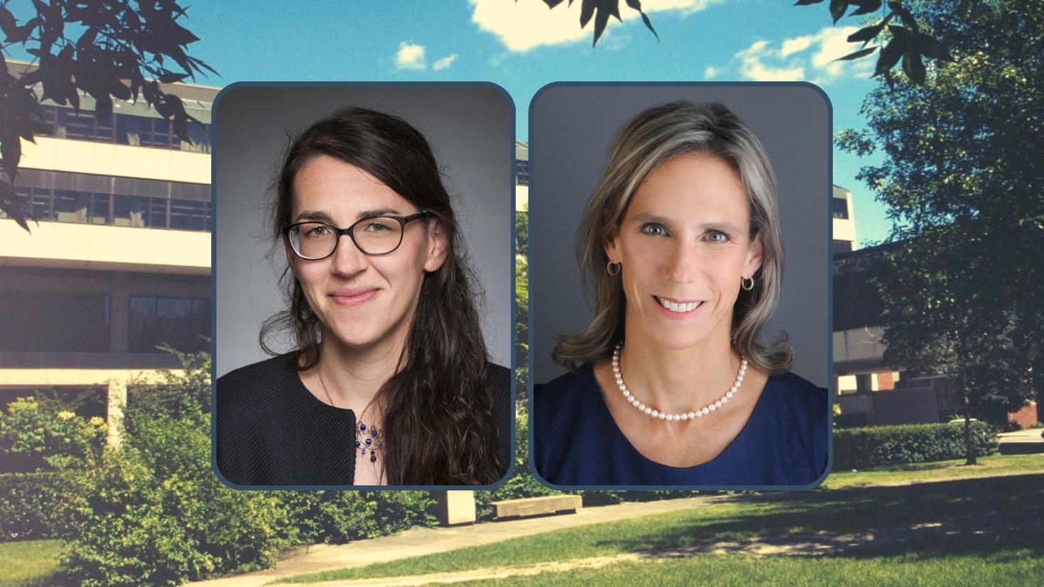 Pascale Cornut St-Pierre and Jennifer Quaid