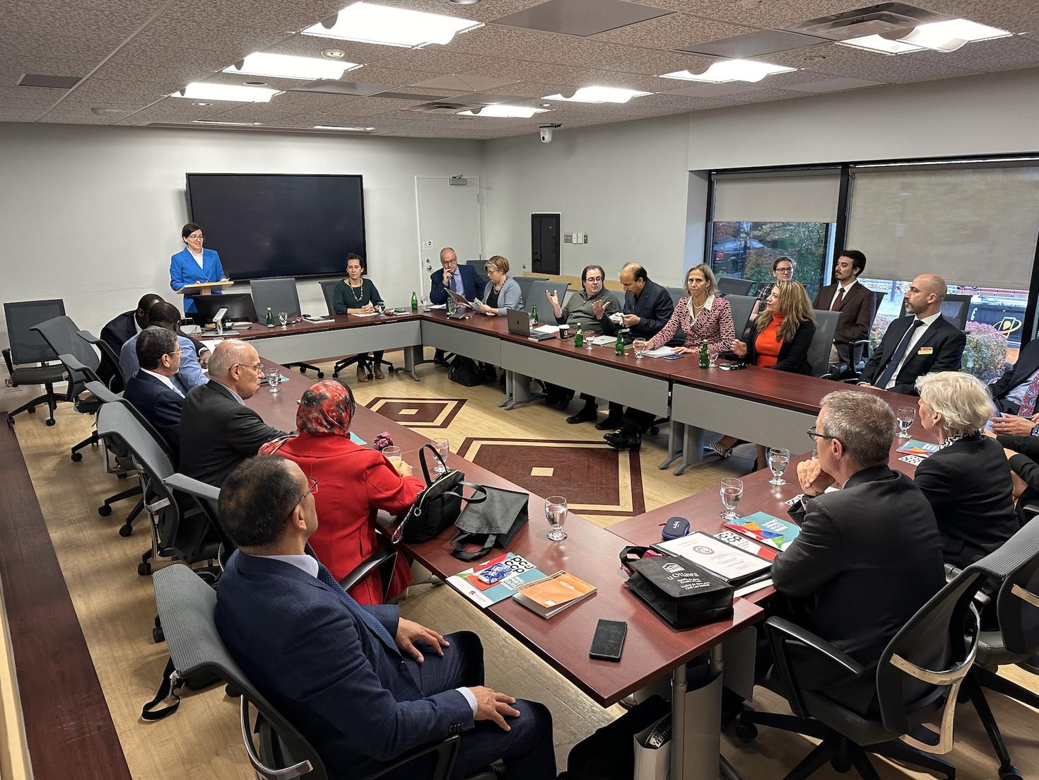 La conférence du Centre de droit public de l'Université d'Ottawa.