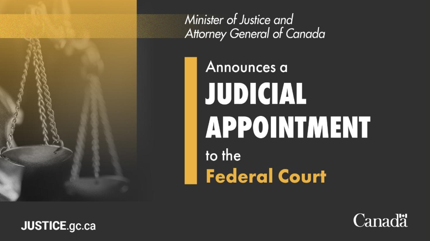 judical appointment