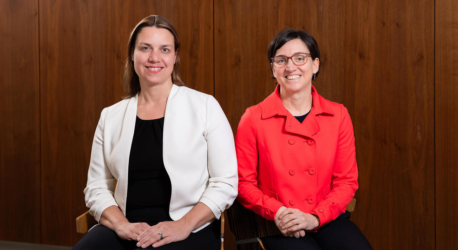 Dean Kristen Boon and Dean Marie-Eve Sylvestre
