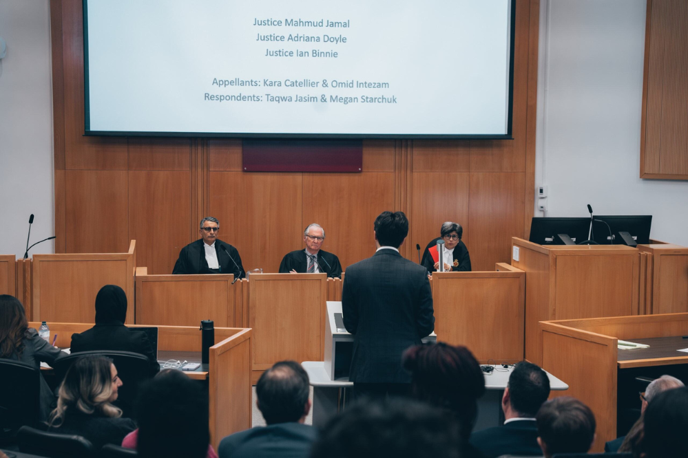 Nelligan Moot Judges