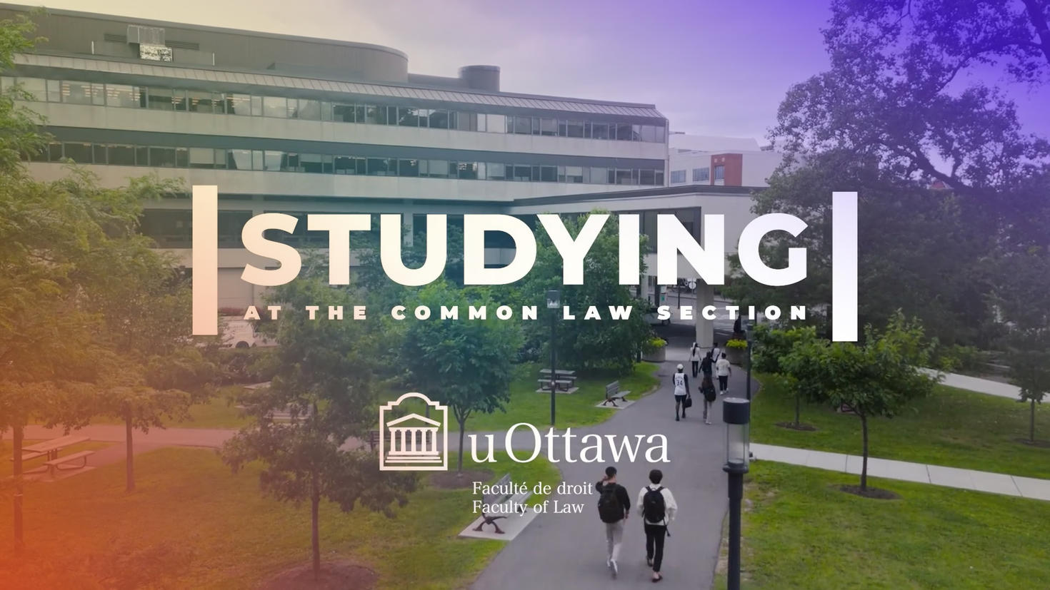 Studying at the Common Law section
