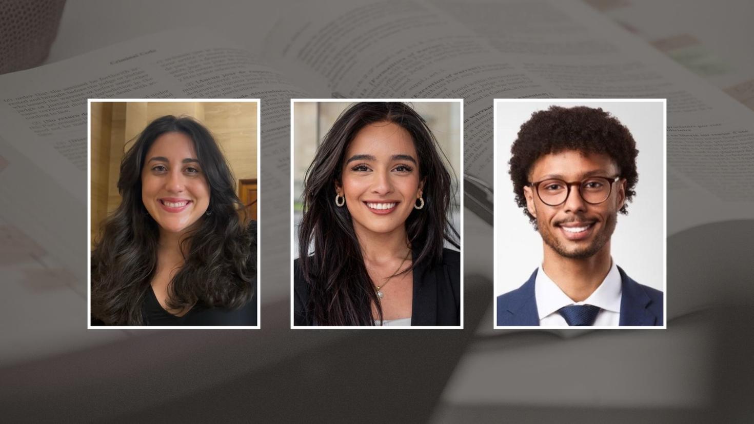 Malorie Kanaan, Rayene Bouzitoun, King Ménard