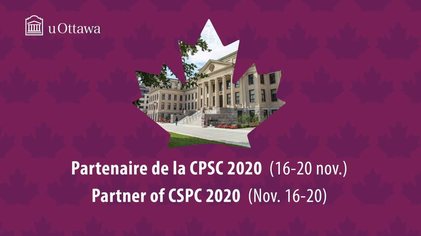Bannière partenaire de la CPSC 2020