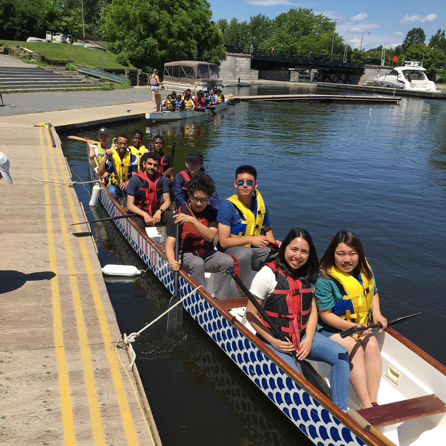 Course de bateaux-dragons