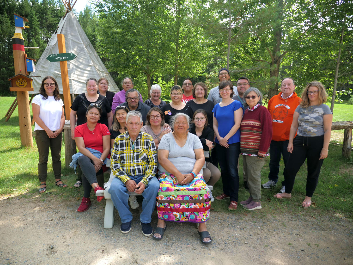 La première cohorte d'étudiants