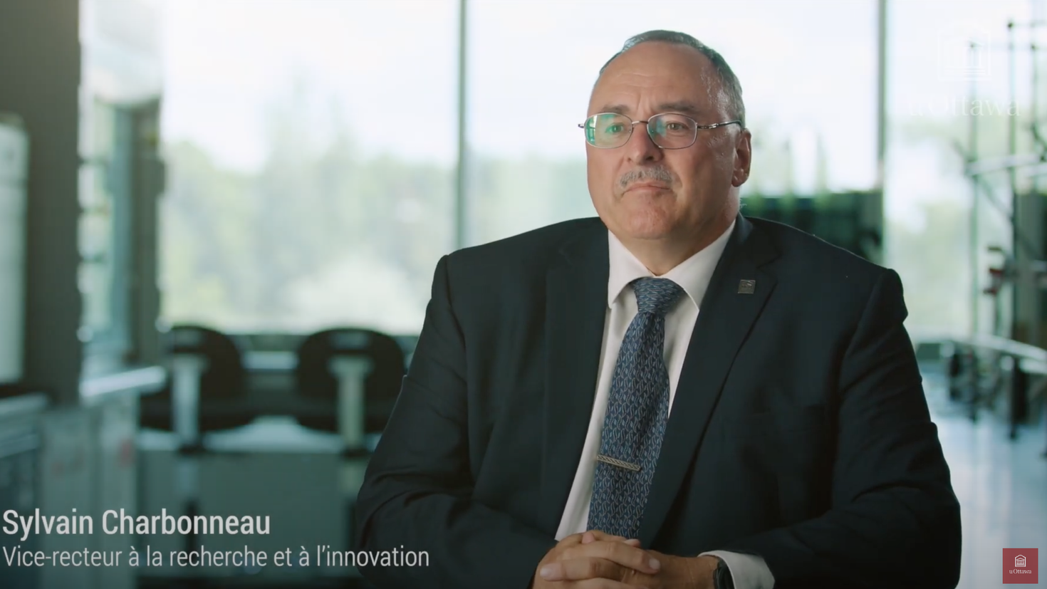 Sylvain Charbonneau, Vice-recteur à la recherche et à l'innovation