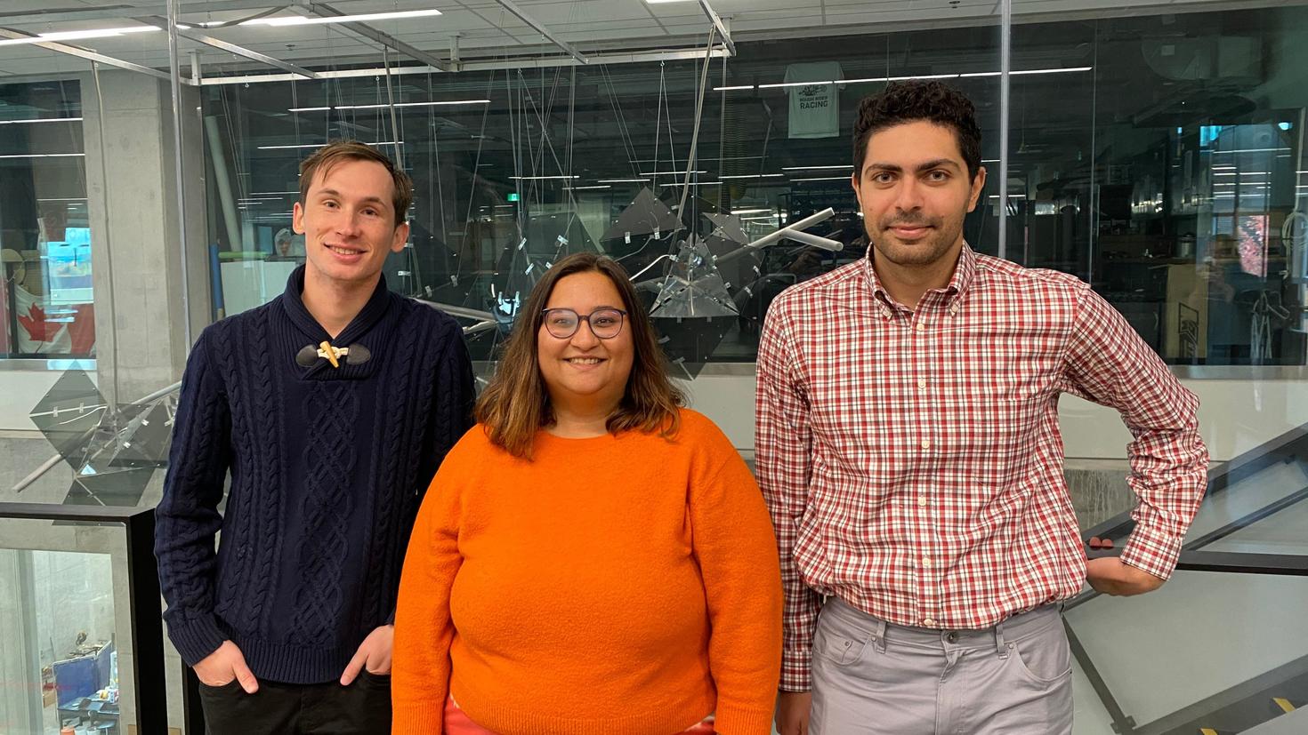 Aidan MacAdam, Namrata Bagaria et Pierre Akladios