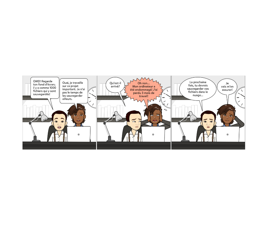 Sauvegardez vos données sur le cloud afin de ne pas perdre toute votre progression si quelque chose arrive à votre ordinateur.