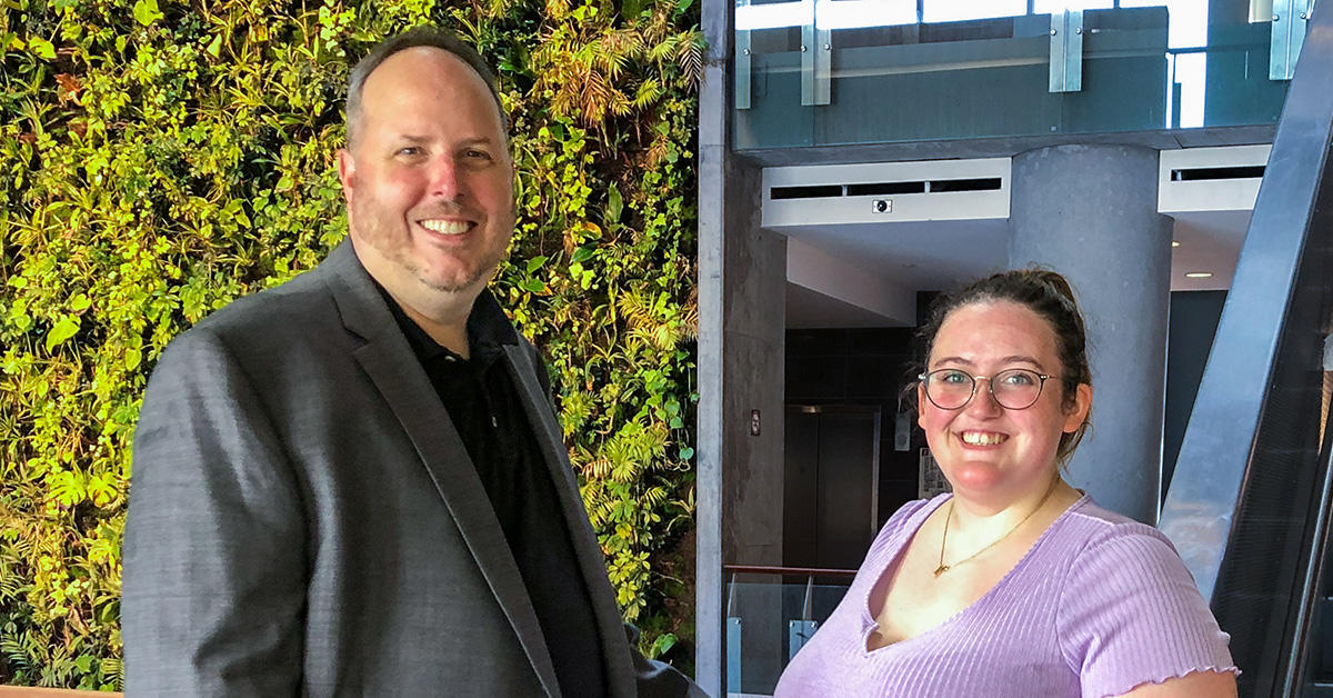 Yves Pelletier et Anjolina Hamel