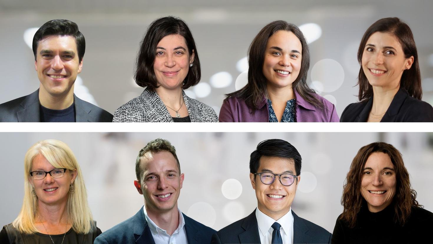 Joseph Moran, Giorgia Sulis, Julie Lee-Yaw, Giulia Fadda, Lori Beaman, Daniel Myran, Christopher Sun et Isabelle Salle