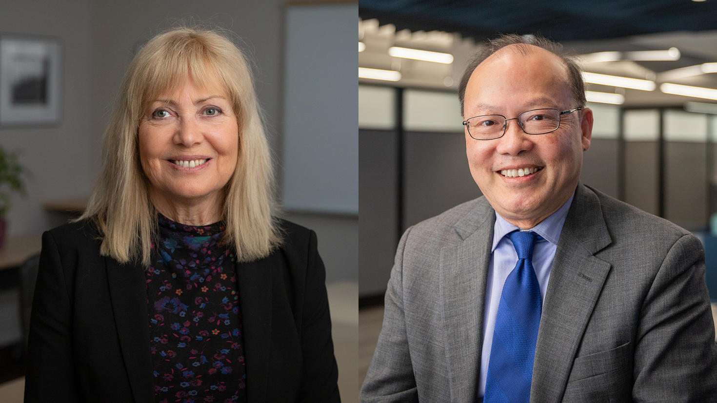 Ruth Slack et Peter Liu