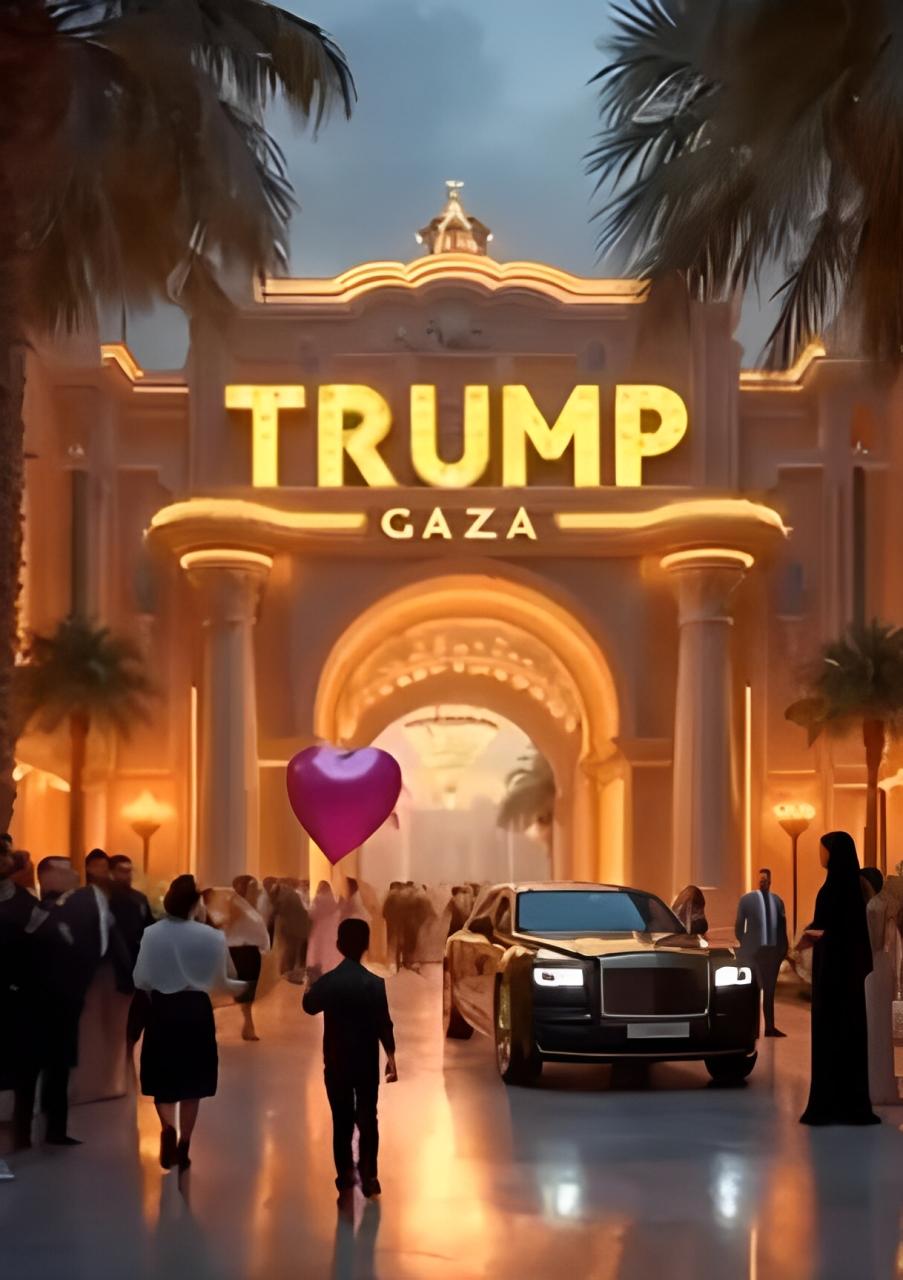 La vidéo de Trump sur Gaza générée par l'IA 