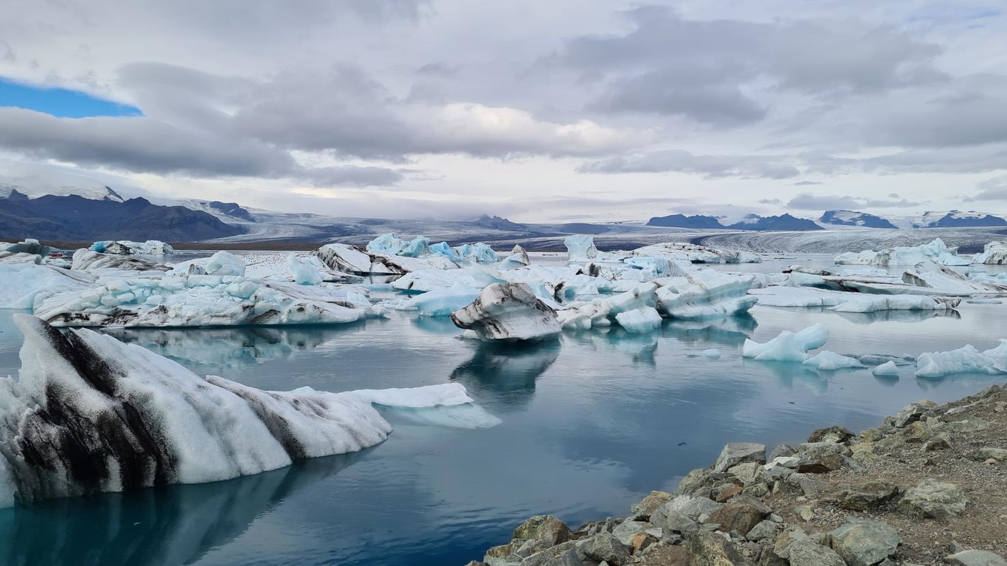 Des glaciers de l'Arctique
