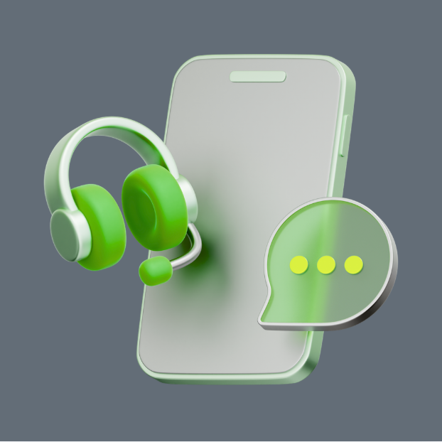  Icône illustrant un appareil téléphonique pour représenter l’assistance téléphonique. 