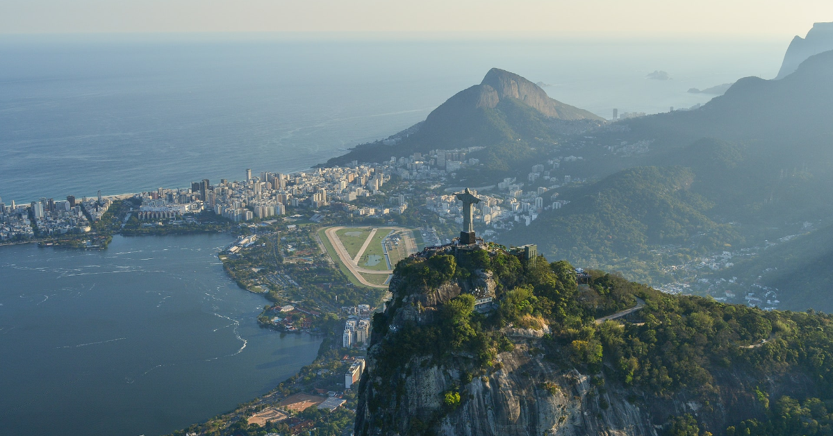 Une vue de Rio de Janeiro, Brésil