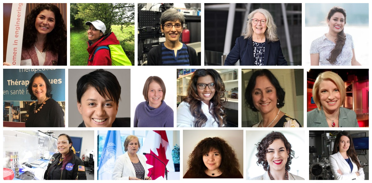 Photos des 16 conférencières