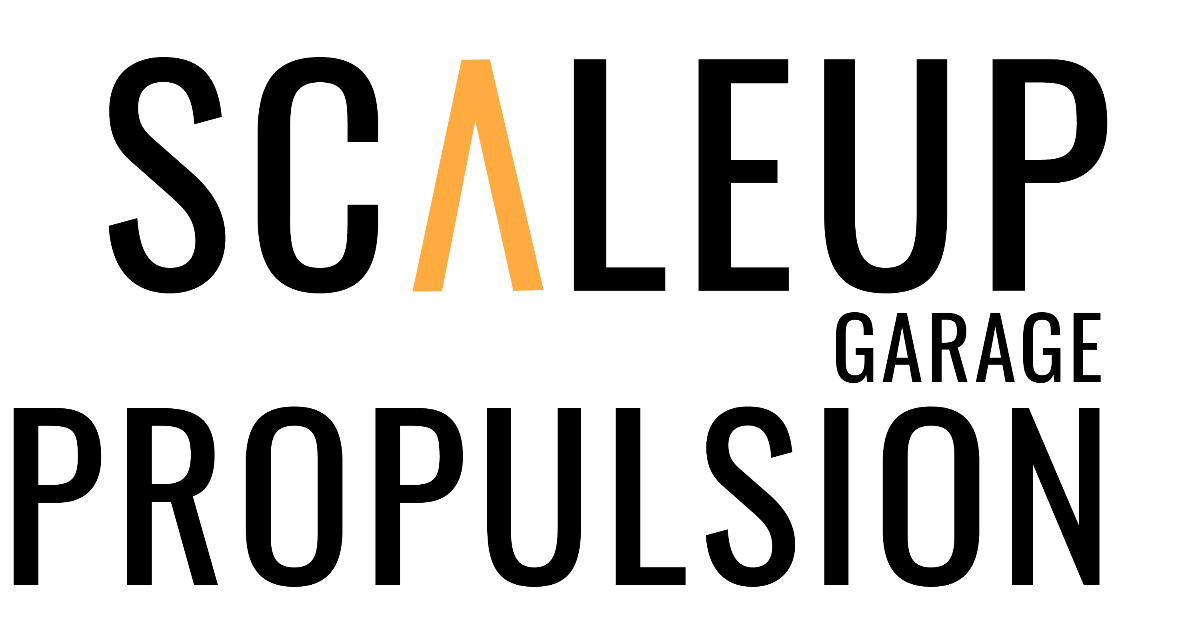 Le logo du Garage propulsion.