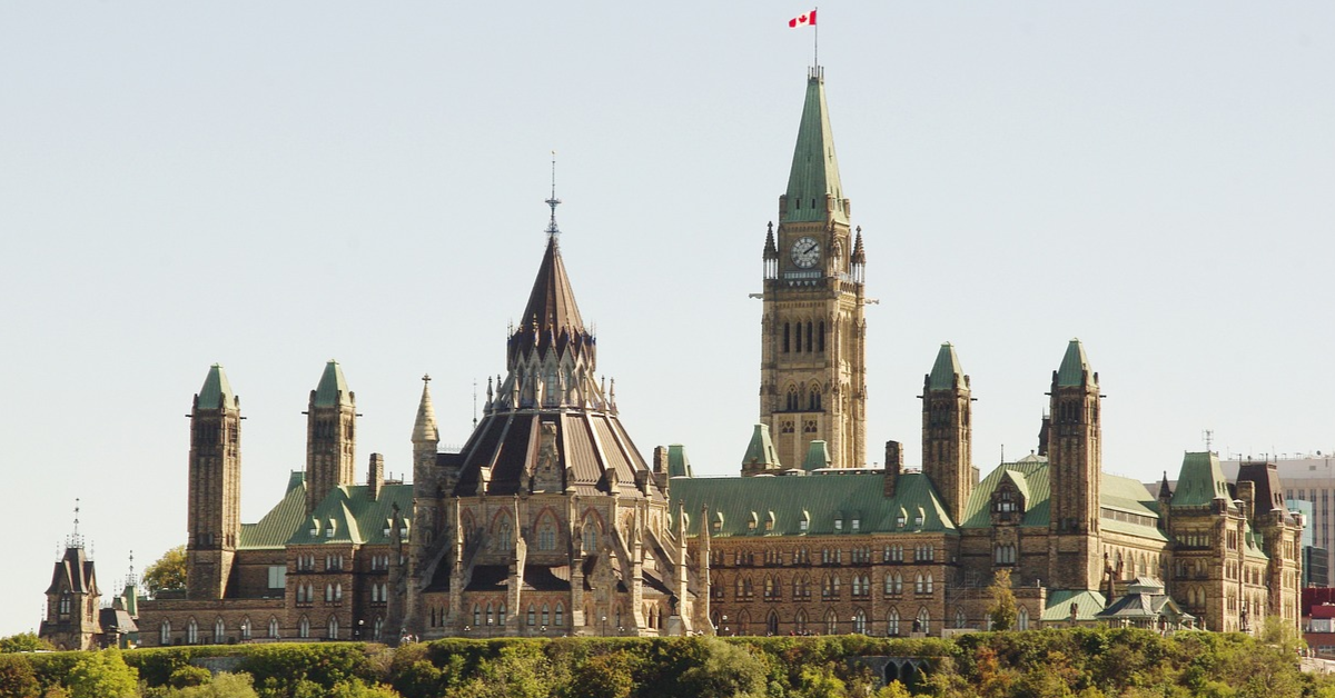 Le Parlement du Canada.