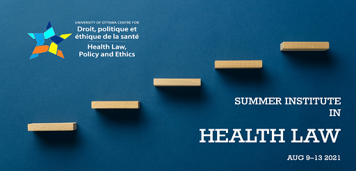 Capture d'écran de l'information sur l'Institut d'été