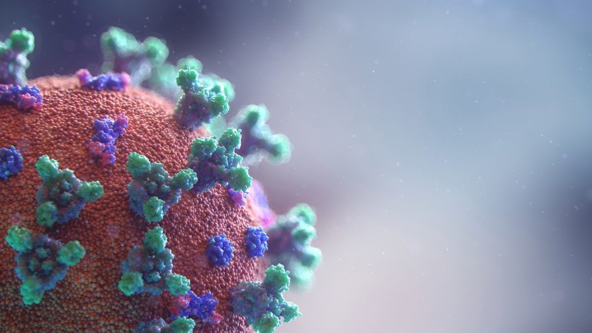 COVID-19 cell depiction