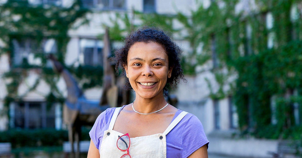 Portrait de la professeure Tansy Etro-Beko