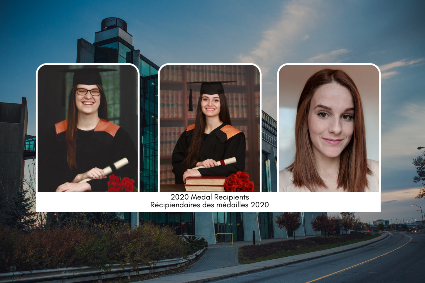 2020 Medal Recipients from the Spring Convocation ceremony