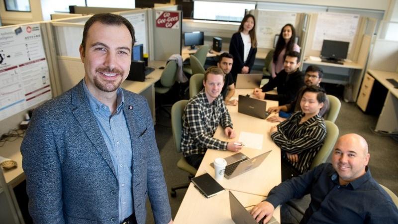 Burak Kantarci and research team